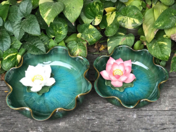 Bát nước minh đường tụ thủy men hỏa biến đường kính 24cm