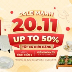 SALE TƯNG BỪNG MỪNG TẾT THẦY CÔ 20/11